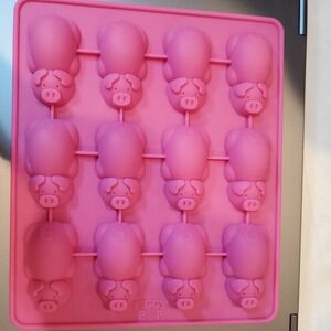 PIGGY POP Silicone Baking Mold Pan BPA FREE Pig in a Blanket As Seen On TV